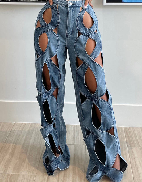 Load image into Gallery viewer, Casual Love Twist Jeans For Women
